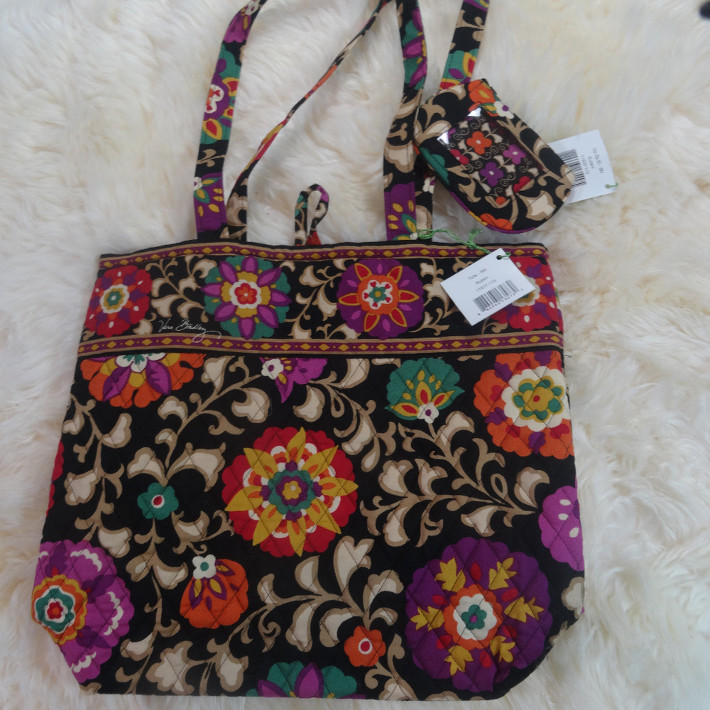 Vera Bradley Suzani Tote and ID